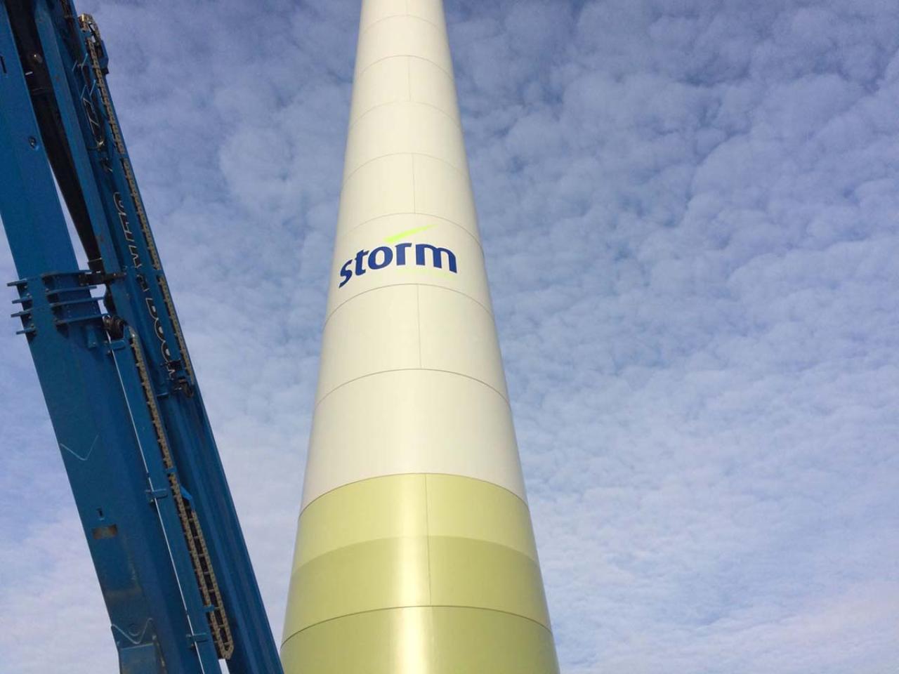 Windmolens bestickering door Intersticker