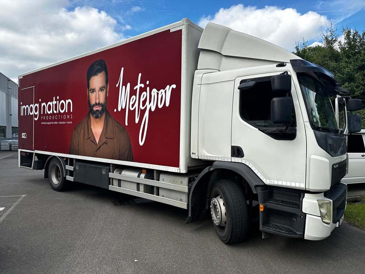 Vrachtwagen bestickering door Intersticker