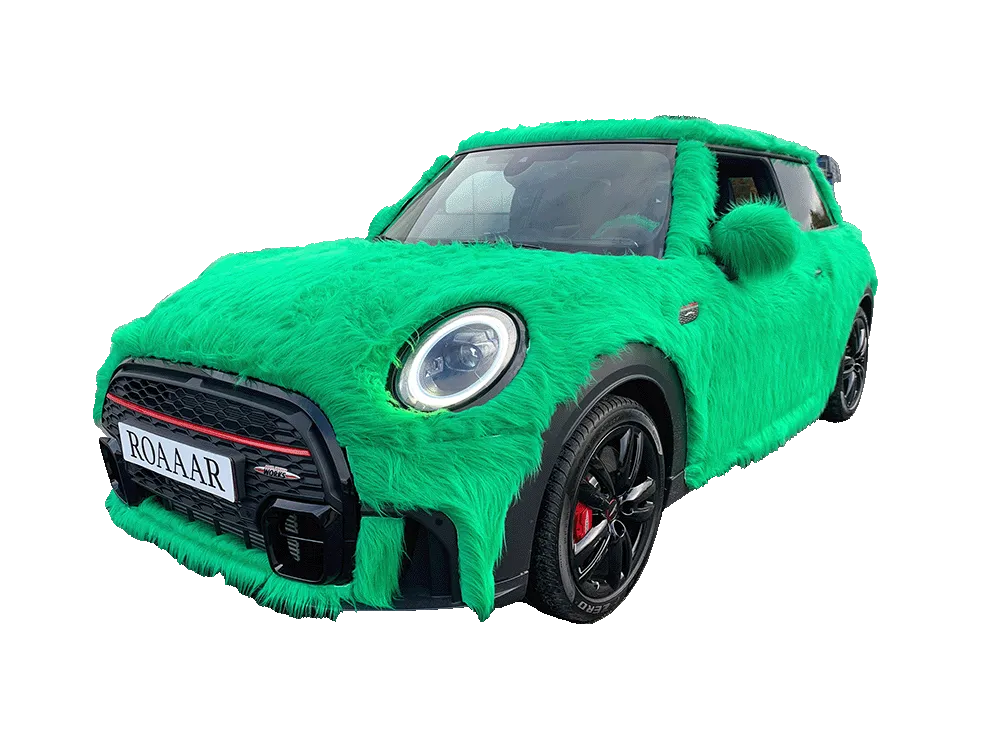 Mini bestickering met textiel - intersticker